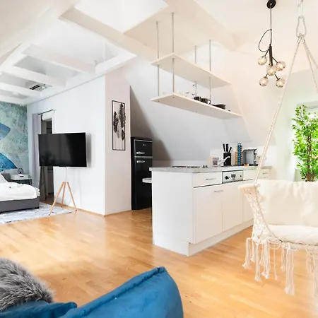 Apartment Comfy Downtown Loft - Self Check-in - Centre Of Graz